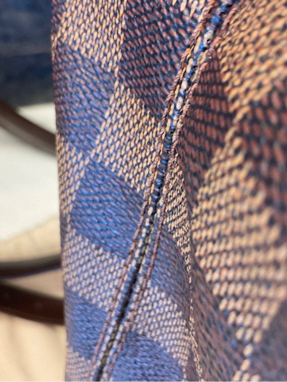 LOUIS VUITTON AUTHENTIC Brown Check Damier Ebine Soho Backpack-IMMACULATE - Picture 6 of 16